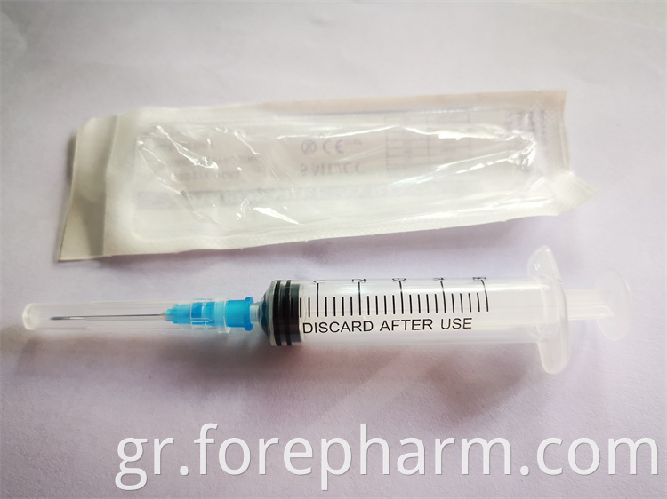 Use Of Disposable Syringe